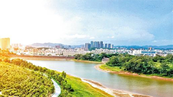 橫坑水庫碧道美如畫，龍華區，龍華政府在線，龍華區政府在線