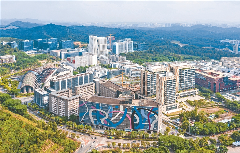 大浪街道高標準推進“時尚、數字、生態、人文”建設