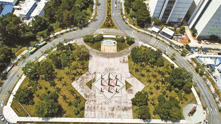 科學規劃綠植布局 優化周邊交通設施