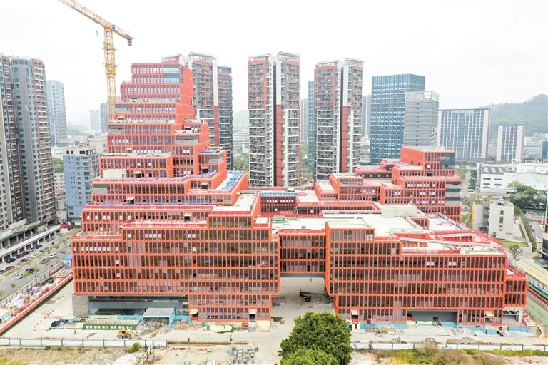 Construction on infrastructure projects in full swing,longhua,longhua district,Longhua Government Online